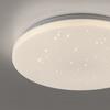 JUST LIGHT LED stropní svítidlo průměr 34cm bílé hvězdné nebe nadčasový design teplá bílá 3000K LD 14276-16