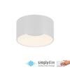 JUST LIGHT LED stropní svítidlo bílé průměr 16cm stmívatelné SimplyDim 3000K LD 14325-16