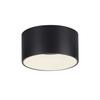 JUST LIGHT LED stropní svítidlo černé průměr 16cm stmívatelné SimplyDim 3000K LD 14325-18