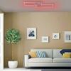 LEUCHTEN DIREKT is JUST LIGHT LED stropní svítidlo barva ocel, hranaté, geometrický styl, Smart Home MEDION RGB+2700-5000K