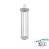 JUST LIGHT LED stolní lampa na baterie mobilní 50cm dotykový stmívač IP44 zahradní svítidlo 2700K LD 19301-40