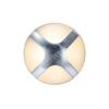 NORDLUX Cross 20 venkovní nástěnné svítidlo galvanizovaná ocel 2118121031