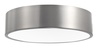 Nova Luce Moderní přisazené stropní svítidlo Finezza v několika variantách - 3 x 10 W, pr. 450 mm, nikl NV 8218404
