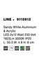 NOVA LUCE nástěnné svítidlo LINE bílý hliník a akryl LED 2x12W 230V 3000K IP20 9115912