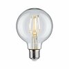 PAULMANN Filament 230V LED Globe G80 E27 4,8W 2700K čirá