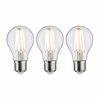 PAULMANN Filament set LED žárovka E27 230V 3x9W 2700K stmívatelné čirá