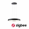 PAULMANN LED závěsné svítidlo Smart Home Zigbee Puric Pane 2700K 11 / 1x7W černá/šedá stmívatelné