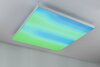 PAULMANN LED Panel Velora Rainbow dynamicRGBW hranaté 595x595mm 3520lm RGBW bílá