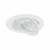 PAULMANN LED vestavné svítidlo White Select Aumus spot kruhové 105mm 90° 5W 230V stmívatelné 2700 - 6500K bílá