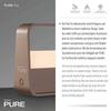 PAUL NEUHAUS LED stolní lampa Pure Go bronz na baterie dotykový vypínač USB 2700K PN 4055-97