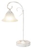 Rabalux stolní lampa Katherine E27 1x MAX 40W antikovaná bílá 7187