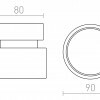 RENDL PIXIE stropní bílá chrom 230V LED GX53 7W R11770