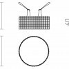 RENDL MARENGA RB1 40 zápustná bílá Eco PLA 230V LED 6W 3000K R14011