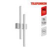 BRILONER TELEFUNKEN LED venkovní svítidlo 47 cm 2x8W 960lm stříbrná TF 313004TF