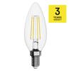 EMOS LED žárovka Filament svíčka / E14 / 6 W (60 W) / 810 lm / neutrální bílá ZF3241