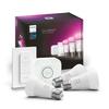 Hue Bluetooth LED White and Color Ambiance set 3ks žárovek Philips + Hue Bridge můstek + Hue Switch 8719514291355 E27 A60 9W 1100lm 2000-6500K RGB stmívatelné