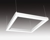 SEC Závěsné LED svítidlo nepřímé osvětlení WEGA-FRAME2-AA-DIM-DALI, 50 W, bílá, 886 x 886 x 50 mm, 4000 K, 6540 lm 321-B-004-01-01-SP
