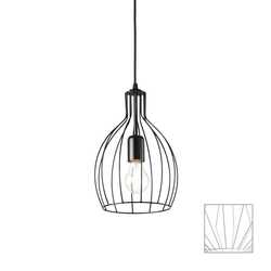 Závěsné svítidlo Ideal Lux Ampolla-2 SP1 bianco 200880 E27 1x60W 20,5cm bílé