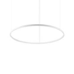 LED Závěsné svítidlo Ideal Lux ORACLE SLIM D90 ROUND WH 4000K 269870 51W 4280lm 4000K IP20 90cm bílé