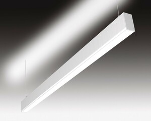 SEC Závěsné LED svítidlo přímé a nepřímé osvětlení WEGA-MODULE2-FAB-DIM-DALI, 25 W, eloxovaný AL, 851 x 50 x 94 mm, 3000 K, 3315 lm 320-B-453-01-00-SP