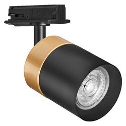 LEDVANCE 1f Tracklight Spot Cylinder Gold GU10 černá 4058075756700