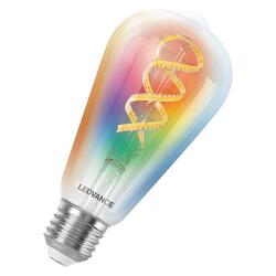 LEDVANCE SMART+ MATTER RGB Filament Edison 40 4.8W 827-865 Multicolor E27 4099854195006