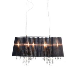 ACA Lighting Textile závěsné svítidlo 2P800BK