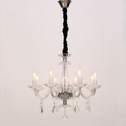 ACA Lighting Crystal závěsné svítidlo BLK80388PCC