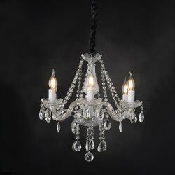 ACA Lighting Crystal závěsné svítidlo BLK80416PCC