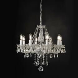 ACA Lighting Crystal závěsné svítidlo BLK80418PCC