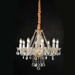 ACA Lighting Crystal závěsné svítidlo BLK80418PCG