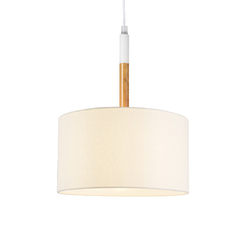 ACA Lighting Textile závěsné svítidlo OD650825PWH