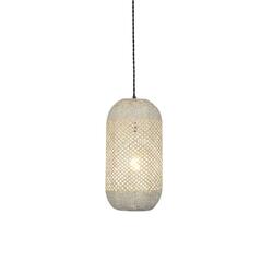 ACA Lighting závěsné svítidlo 1XE27 ratan + dřevo D20XH120CM COCONUT OD761P20RW