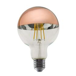 ACA Lighting LED FILAMENT E27 DIM G95 červená zlatá 8W 2700K 230V 900lm RA80 PALA958WWDIMRG