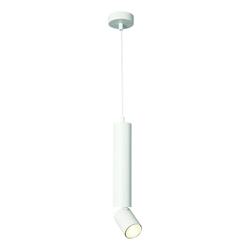 ACA Lighting závěsné svítidlo 1XGU10 BABEL bílá kov IP20 D5,6XD8XH140CM RA3551PWH