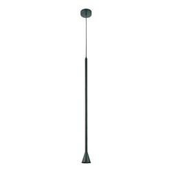 ACA Lighting závěsné svítidlo 1XGU10 CLOUZOT černá kov IP20 D7,5XD10XH190CM YL22801PBK