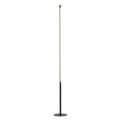 ACA Lighting stojací lampa LIGHTING LED 18W 3000K 1440LM černá hliník dotykový stmívač D18XD1,8XH146CM AVENUE ZM16LEDF148BK