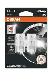 OSRAM LED W21W 7505DRP-02B RED 12V 1,4W W3x16d