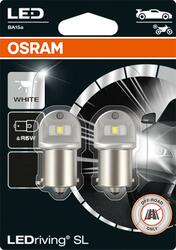 OSRAM LEDRiving SL R5W BA15s 0.5W 12V 6000K 50 lm White 2ks 5007DWP-02B - ROZBALENO