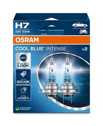 OSRAM H7 12V 55W PX26d Cool Blue INTENSE NextGen. 5000K +100% Duo 2ks 64210CBN-2HB