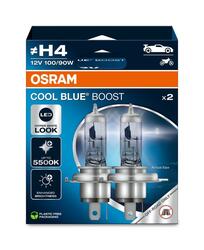 OSRAM H4 12V 100/90W P43t COOL BLUE BOOST 5500K 2ks NO ECE 62193CBB-2HB