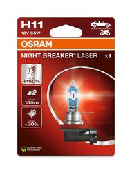 OSRAM H11 12V 55W PGJ19-2 NIGHT BREAKER LASER +150% více světla 64211NL-1BL