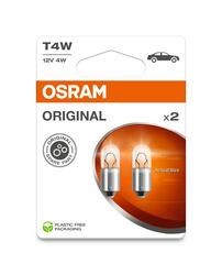 OSRAM T4W 12V 4W BA9s 2ks blistr 3893-2BL