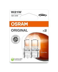 OSRAM W21W 12V 21W W3x16d 2ks blistr 7505-2BL