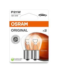 OSRAM P21W 12V 21W BA15s 2ks blistr Original 7506-2BL