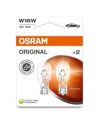 OSRAM W16W 12V 16W W2,1x9,5d 2ks blistr 921-2BL