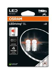 OSRAM LED W5W LEDriving SL Red 12V blistr 2ks 2825DRP-2BL