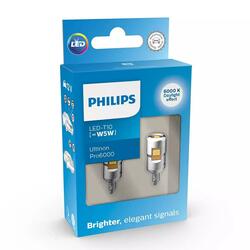 Philips LED W5W 12V 0,9W Ultinon Pro6000 SI 6000K 2ks 11961CU60X2