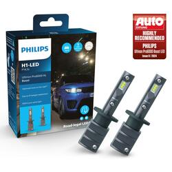 Philips H1 12V 13W Ultinon Pro6000 Boost 5800K +300% homologace Německo 2ks 11258U60BX2