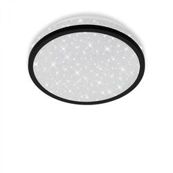 BRILONER LED stropní svítidlo hvězdné nebe, pr. 21,7 cm, 10 W, černá BRI 3456-015